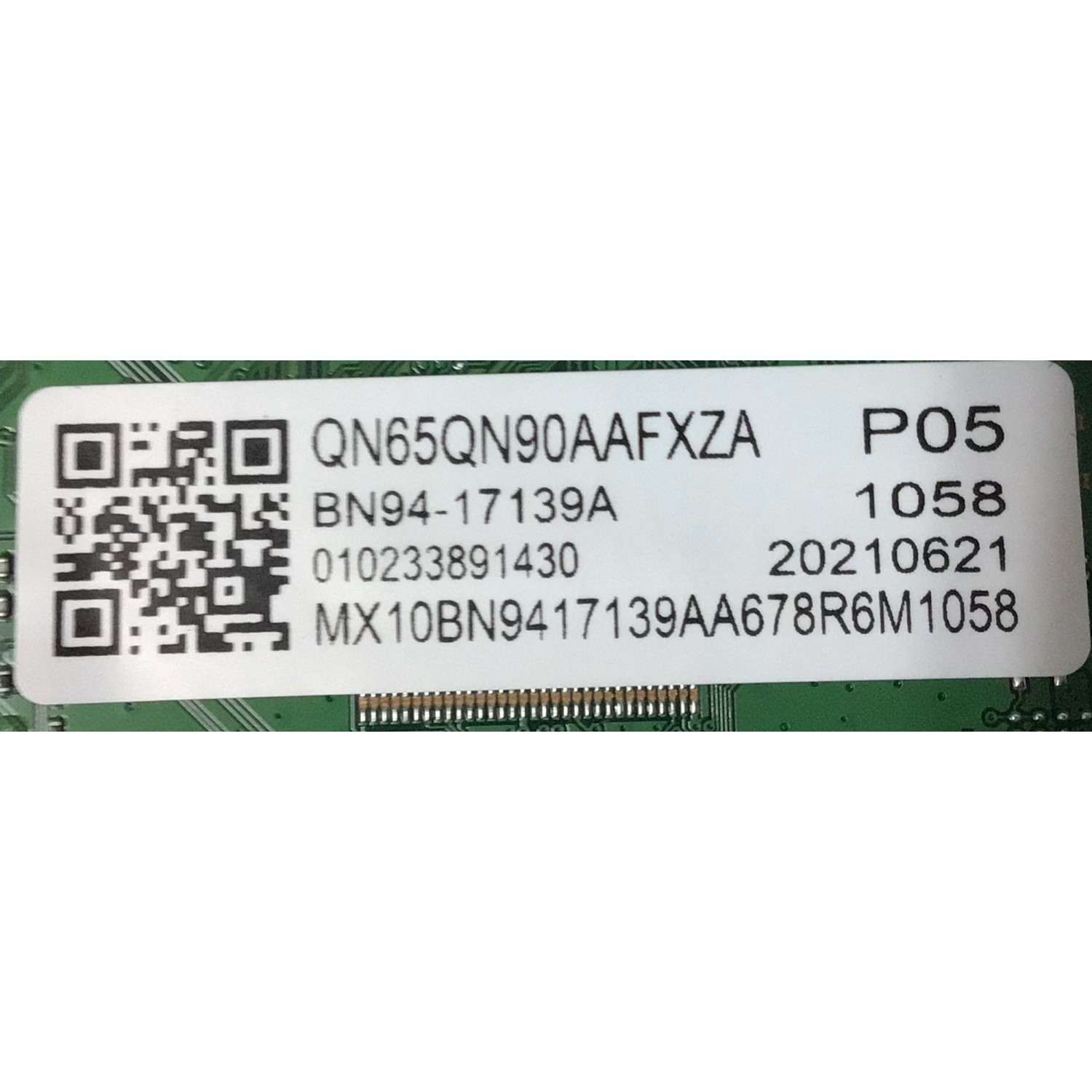 MAIN PARA TV SAMSUNG NUMERO DE PARTE BN94-17139A / BN41-02855A / BN97-18953A / PANEL CY-TA065FLAV5H / MODELO QN65QN90AAFXZA AC04 / QN65QN90AAFXZA / QN65QN90AAF - Imagen 2